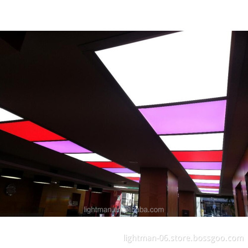 600x1200mm SMD5050 LED Panel Light - 2X4 RGBWW RGB CCT